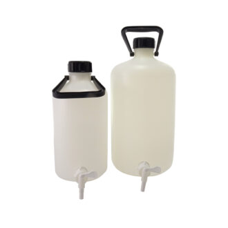 Bidon forme cylindrique en PEHD avec robinet – Image 3