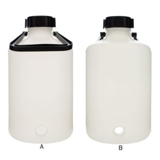 Bidon forme cylindrique en PEHD avec robinet