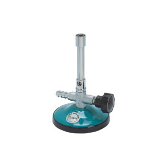 Bec bunsen avec robinet à vis