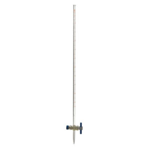 Burette à robinet droit en PTFE, classe A