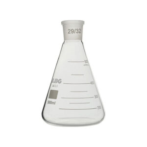 Fiole Erlenmeyer col rodé