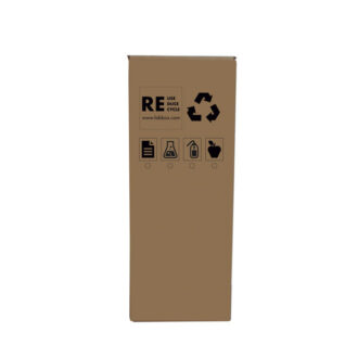 Poubelle de recyclage en carton