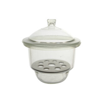 Dessiccateur en verre avec couvercle à bouton Basic Line