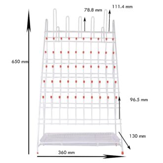 Égouttoir pour matériel de laboratoire – Image 2