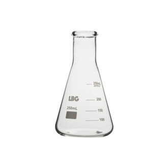 Fiole Erlenmeyer à col étroit, LBG
