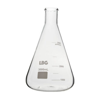 Fiole Erlenmeyer à col étroit, LBG – Image 5