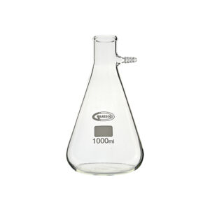 Fiole à vide, forme Erlenmeyer GLASSCO