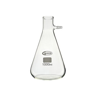 Fiole à vide, forme Erlenmeyer GLASSCO