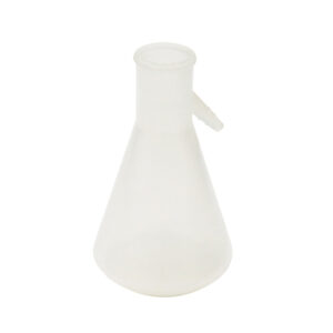 Fiole à vide, forme Erlenmeyer, en polypropylène