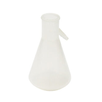 Fiole à vide, forme Erlenmeyer, en polypropylène