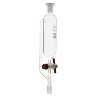 Ampoule de coulée isobare avec clé en PTFE