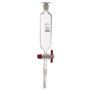 Ampoule de coulée rodée avec clé en PTFE