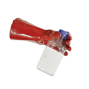 Gant anti-acide en PVC