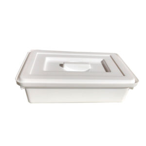 Boîte pour instruments avec couvercle, PP