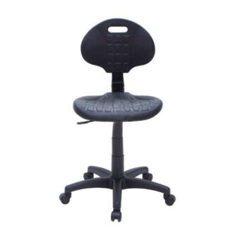 Chaise de laboratoire, à roulettes