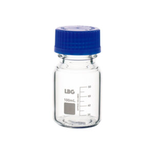 Flacon gradué ISO en verre borosilicaté 3.3