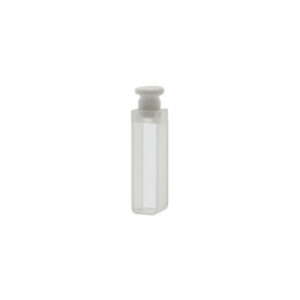 Cuve spectrophotométrique standard (macro) avec bouchon en PTFE