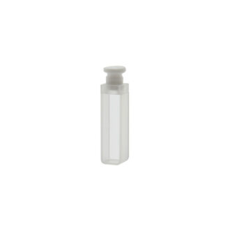Cuve spectrophotométrique standard (macro) avec bouchon en PTFE