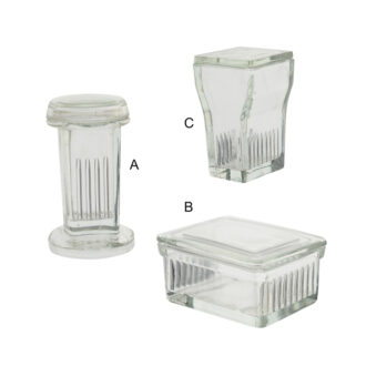 Boîte de coloration en verre
