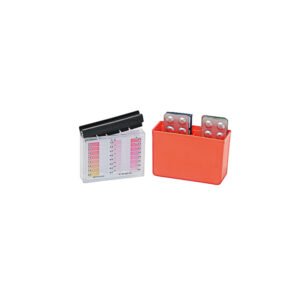 Kit de mesure rapide semi-quantitative de pH, chlore et brome