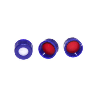 Bouchon à visser pour flacon avec septum attaché en silicone/PTFE – Image 2