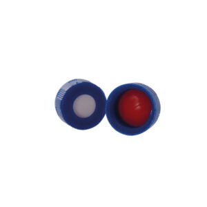 Bouchon à visser pour flacon avec septum en silicone/PTFE