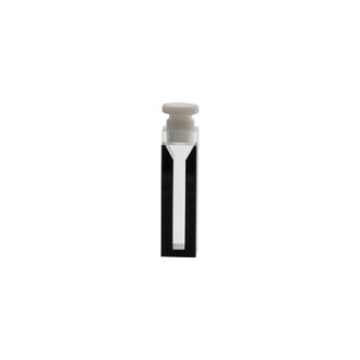 Cuve spectrophotométrique semi-micro avec bouchon en PTFE – Image 2