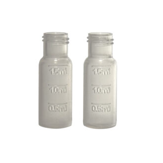 Flacon pour chromatographie en PP, 12 x 32 mm, 2 ml, col à visser