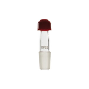 Raccord pour thermomètre, en verre
