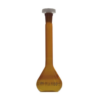 Fiole jaugée ambrée classe A – Image 3