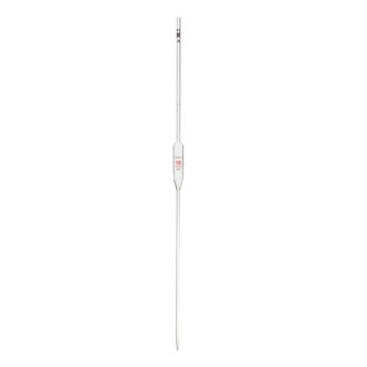 Pipette jaugée à un trait, classe A, conforme USP, GLASSCO