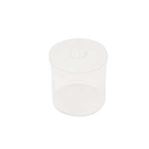 Vase à peser en PP avec couvercle