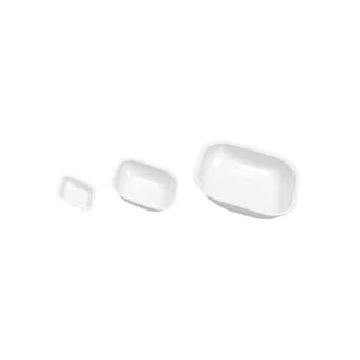Nacelle de pesée en polystyrène, blanc – Image 2