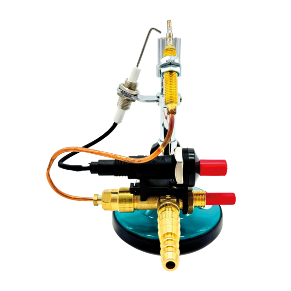 BEC BUNSEN AVEC VANNE DE SÉCURITÉ ET ALLUMAGE PIÉZOÉLECTRIQUE
