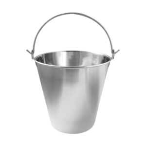 SEAU EN ACIER INOXYDABLE